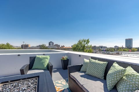 View from the Rooftop patio 