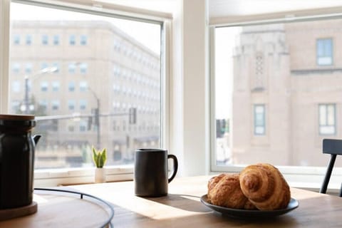 Just a bit of the great view downtown.