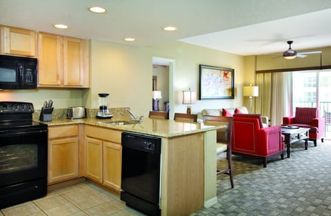 Kitchen & Living Area