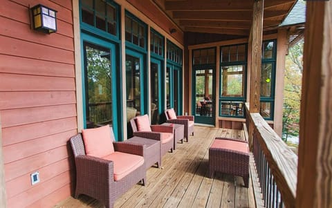 Upper deck off main and dining