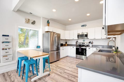 Well-stocked kitchen