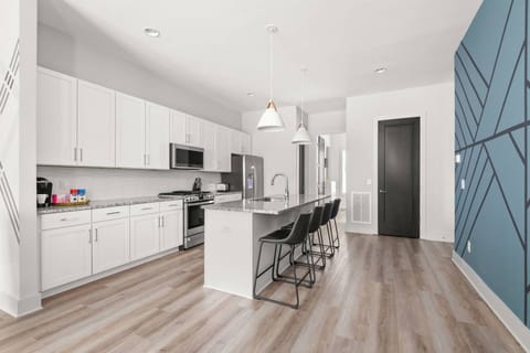 Open concept kitchen