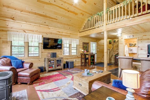 Rockbridge Vacation Rental | 1BR | 1BA | 860 Sq Ft | Stairs Required