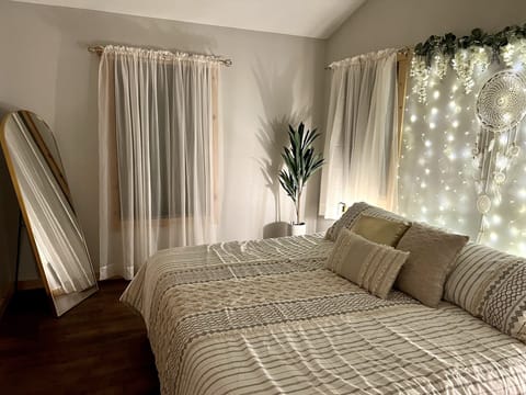 King bed! Snuggle, sleep, repeat!