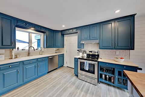 Large kitchen for delicious meals