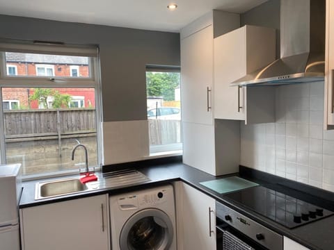 Modern kitchen freshly refurbished