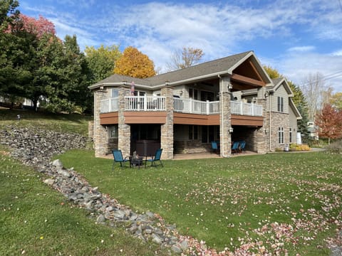 Abundant outdoor space to enjoy the views. Located on a quiet dead end street.