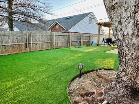 LOTS of turf space for everyone to enjoy!!!