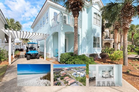 Seafoam includes a free golf cart, paddle boards, and kayaks