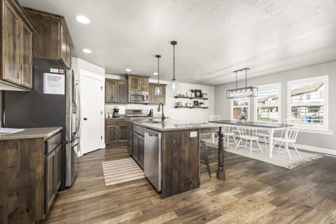 Kitchen and Dining Area