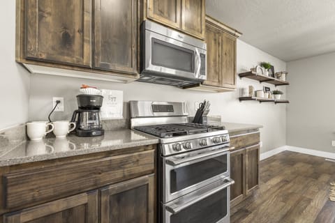 Stove with Double Oven