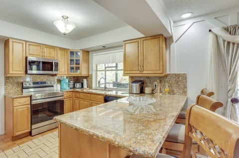Fully stocked kitchen