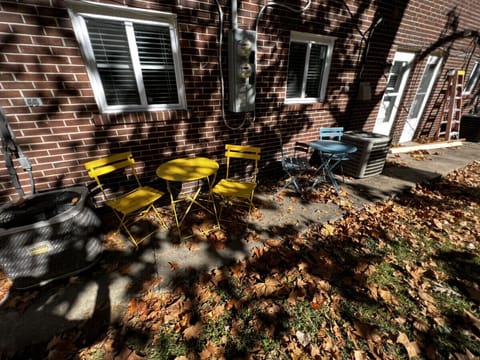 Small Patio and Bistro Set