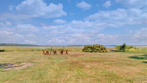 Large backyard available 