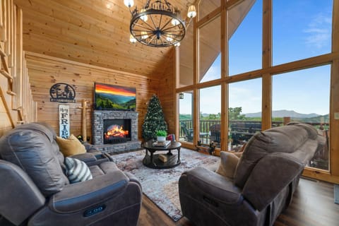Open concept living area