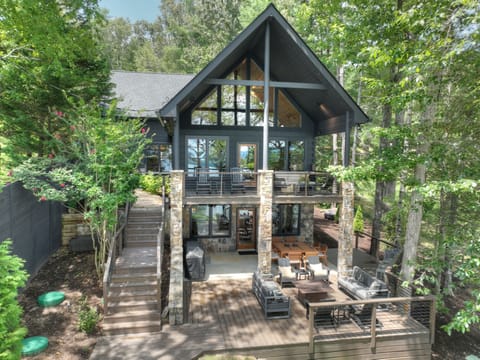 Back View - Porch and Terrace