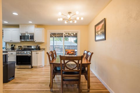 Dining room with table for 8