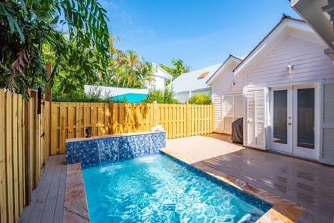 Cool off in your private pool after a fun-filled day exploring the sights and sounds of Key West.