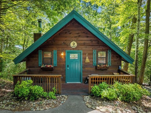 Your fairytale escape starts at this storybook front door.