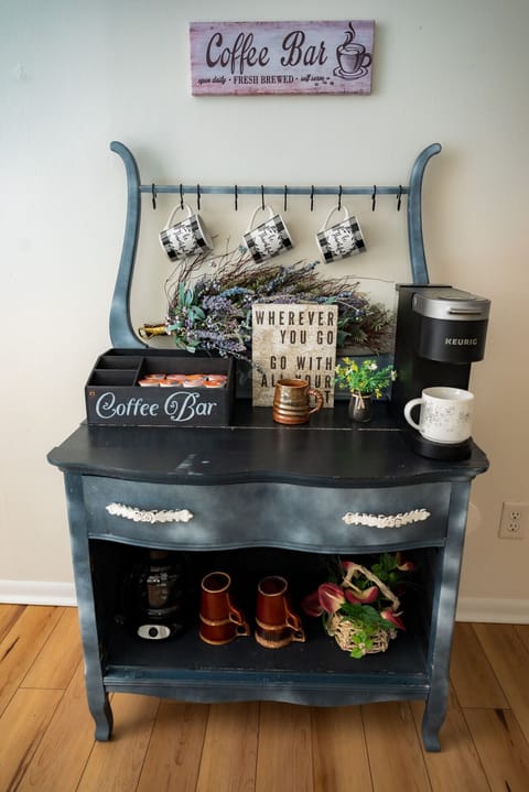 Wake up and enjoy some coffee in bed!