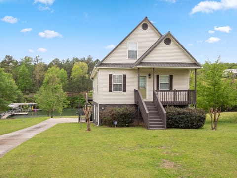 street side of house