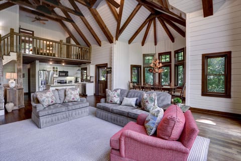 Open Concept Living, Dining and Kitchen, Main Level