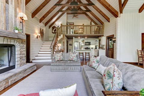 Living Room and Kitchen, Main Level