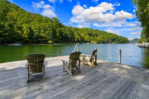 Seating on Private Dock