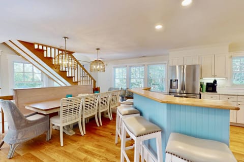Plenty of seating in the dining room and at the bar top