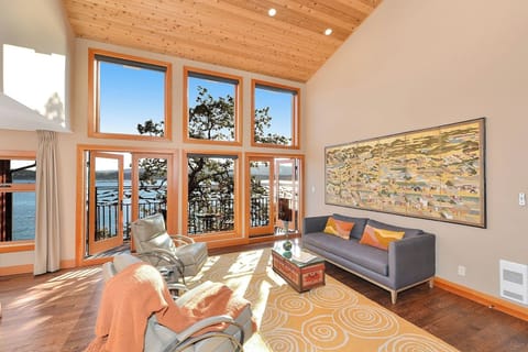 Amazing views from the main living room.