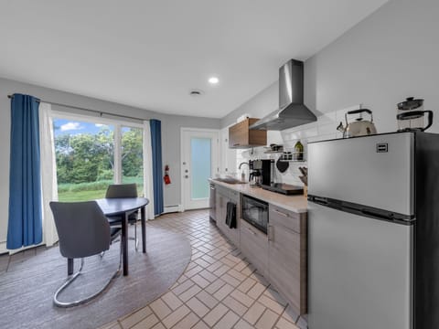 Full featured kitchenette.