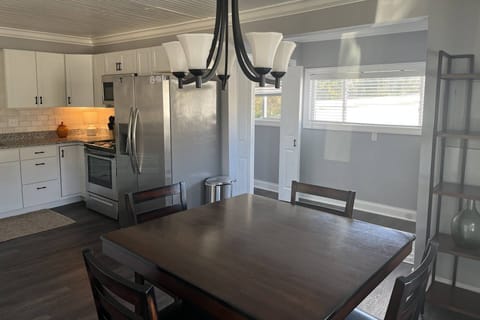 Directly off of living area, great dining area and access to kitchen