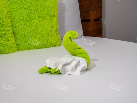 Display on the King bed