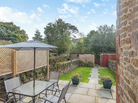 Patio | Vera&rsquo;s Cottage, Edale, near Castleton