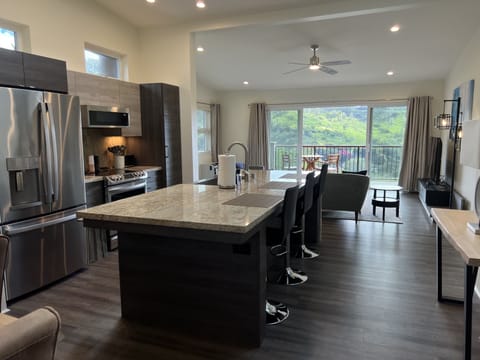 3rd Floor - Kitchen, Dining Room and Living Room