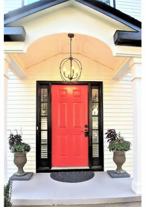 Welcome home! The front door has a smart lock so no lost keys!