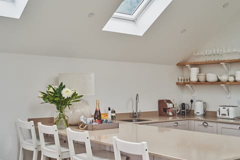 The kitchen at Ty Florence, Gower