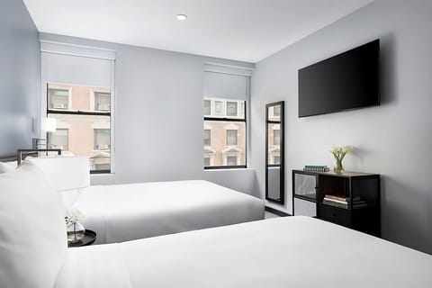 Bedroom. Exact unit will be assigned upon arrival. Views, colors, decor may vary
