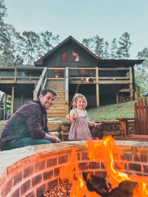 Fire pit for cozy evenings and making memories. 