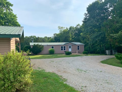 Front of home and Pavilion