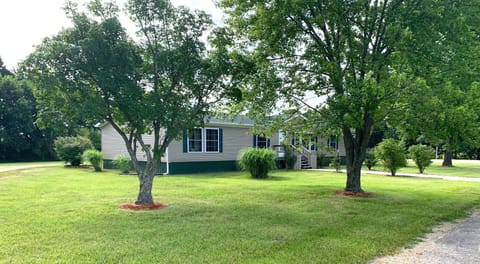 Side view of home from entrance