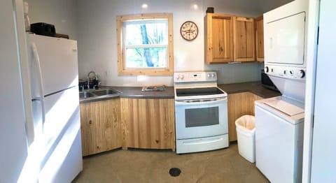 Kitchenette in pavilion.