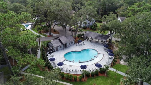Aerial view of pool #1