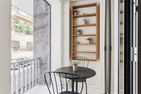 Living room private balcony