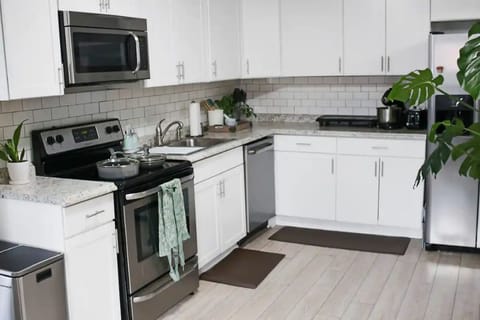 Fully Equipped Kitchen with all cooking essentials.