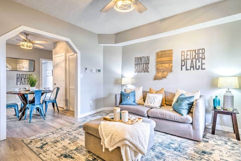 Indianapolis Vacation Rental | 2BR | 1.5BA | Stairs Required | 1,400 Sq Ft