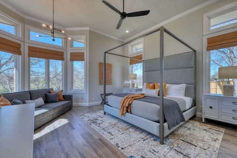 Master Bedroom with King Canopy bed