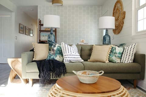 Living room couch.