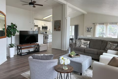 Open living room with Ruko TV to log into all your favorite streaming options