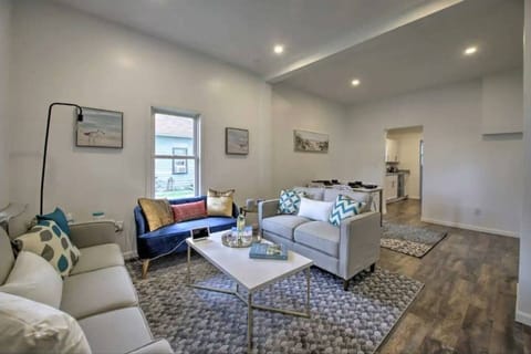 Cozy Living Room with a - Full-size Couch - Velvet Loveseat- and a Love seat